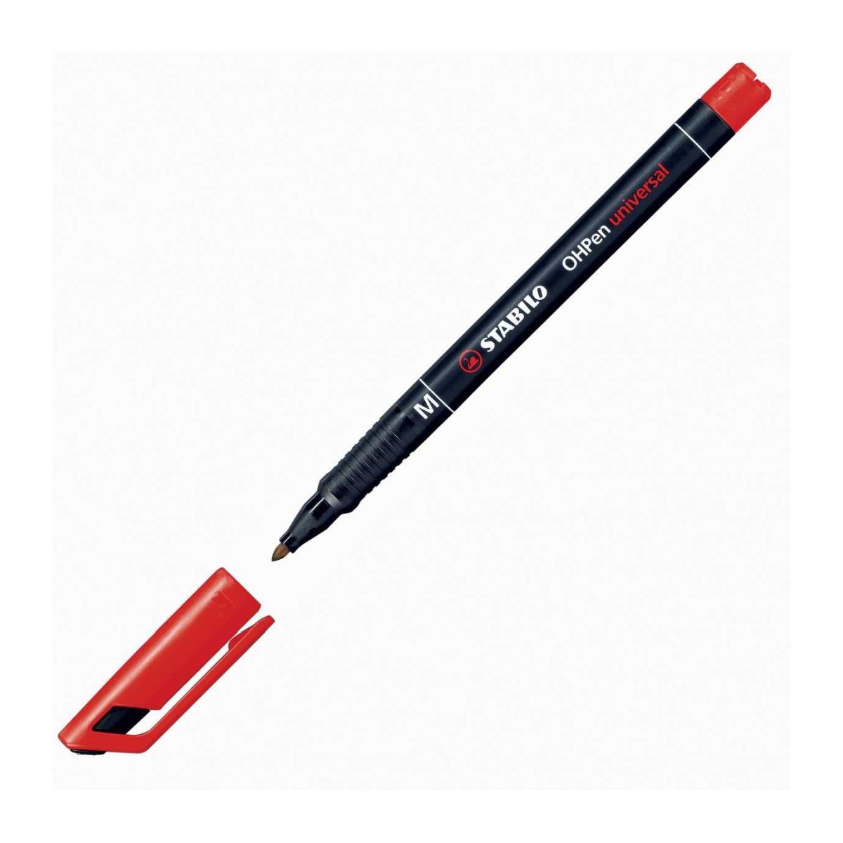 STABILO OHPen M perm. ROSSO 10pz