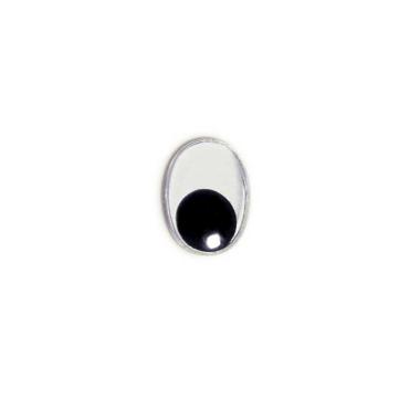 Occhi mobili adesivi ovali mm.5x7 - conf.100 pezzi