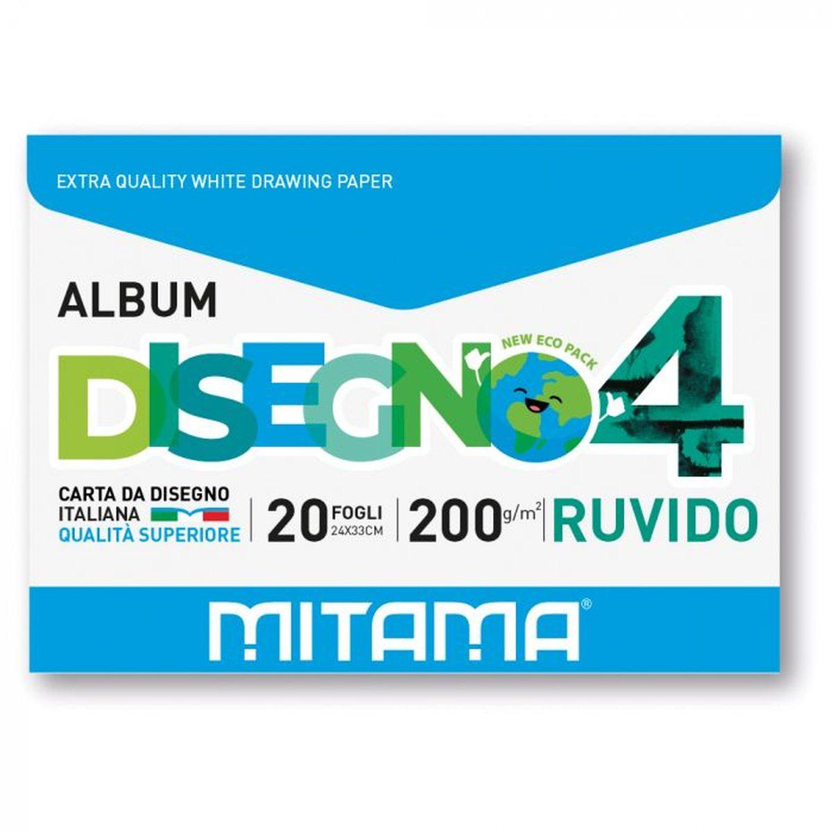 Album disegno ecobusta mitama 24x33 fg.20 220gr ruvido