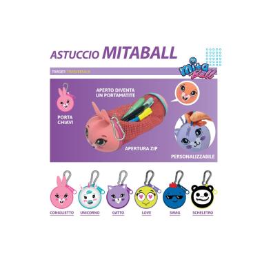 Astuccio mitaball a palla 6 soggetti