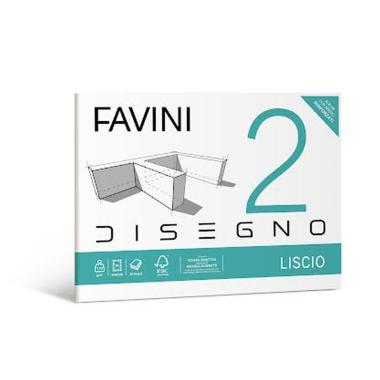 Blocco favini 2 disegno liscio 33x48 110gr 20fg