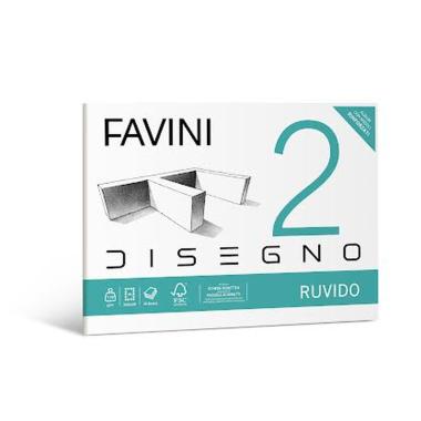 Blocco favini 2 disegno ruvido 33x48 110gr 20fg