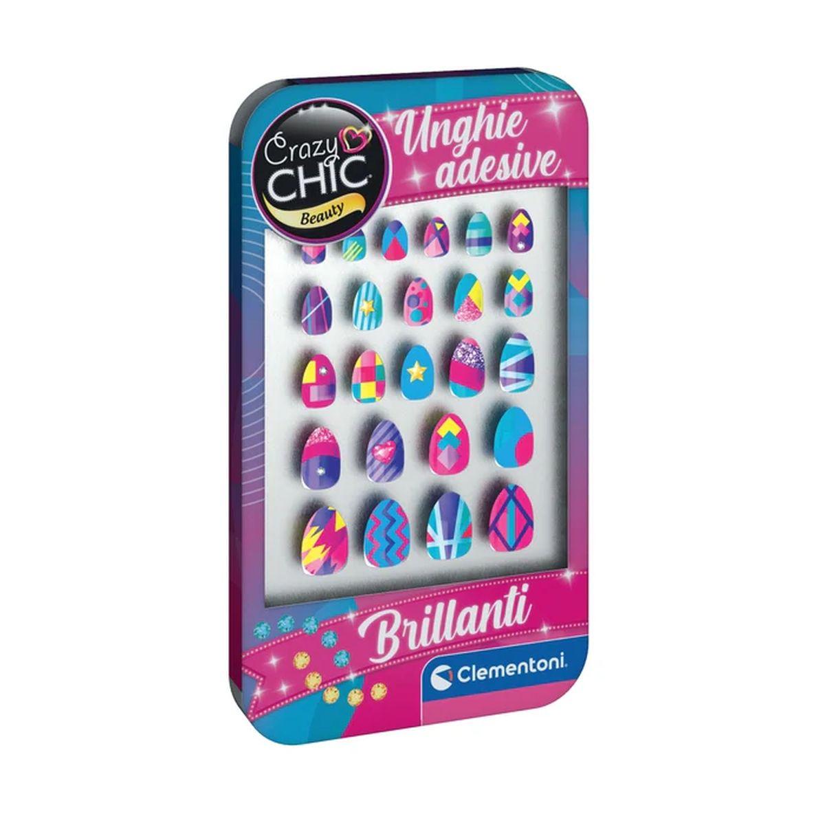 Unghie adesive glamour brillanti