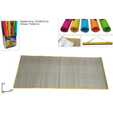 Stuoia tubo con fodero 70x180