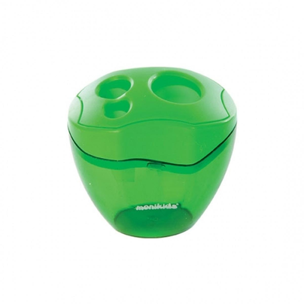 Temperino 3 fori con contenitore cf. 24