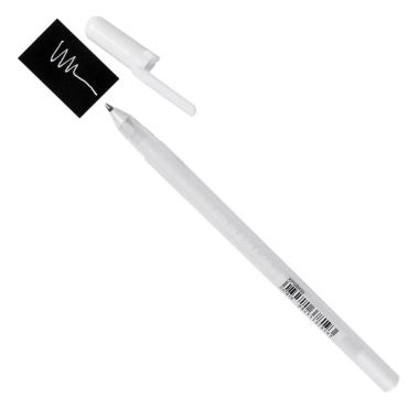 Penna rolly gel bianco in blister