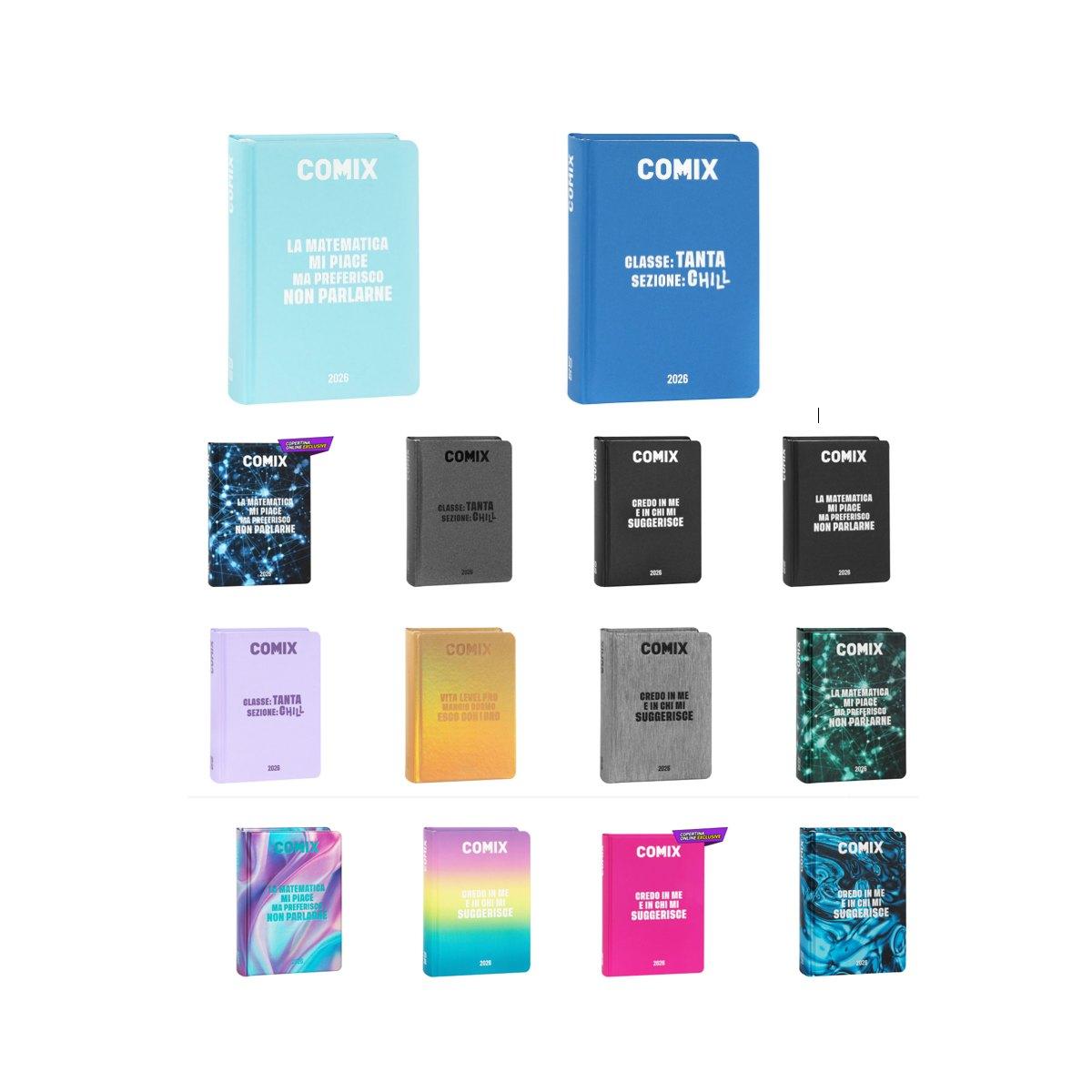 Agenda 16 mesi mini comix 25