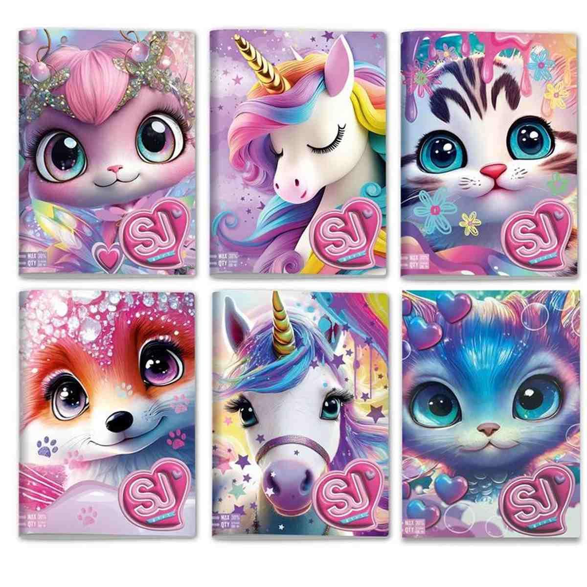 Qu.a4 maxi 96/100 # sj gang cartotecnica animali girl / qu.a4 maxi 96/100 # sj gang cartotecnica animali girl q
