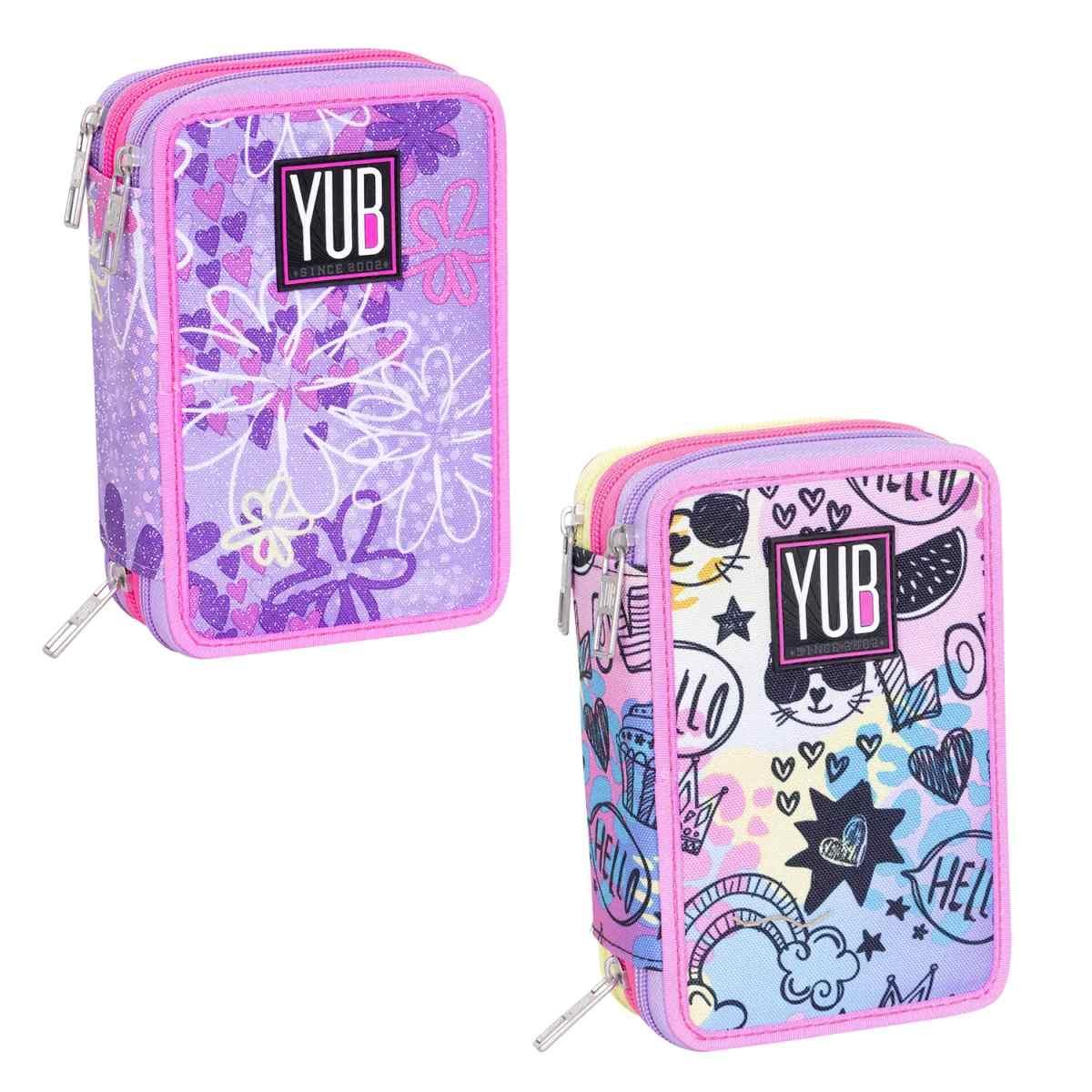 Astuccio 3 zip yub magi shade ass