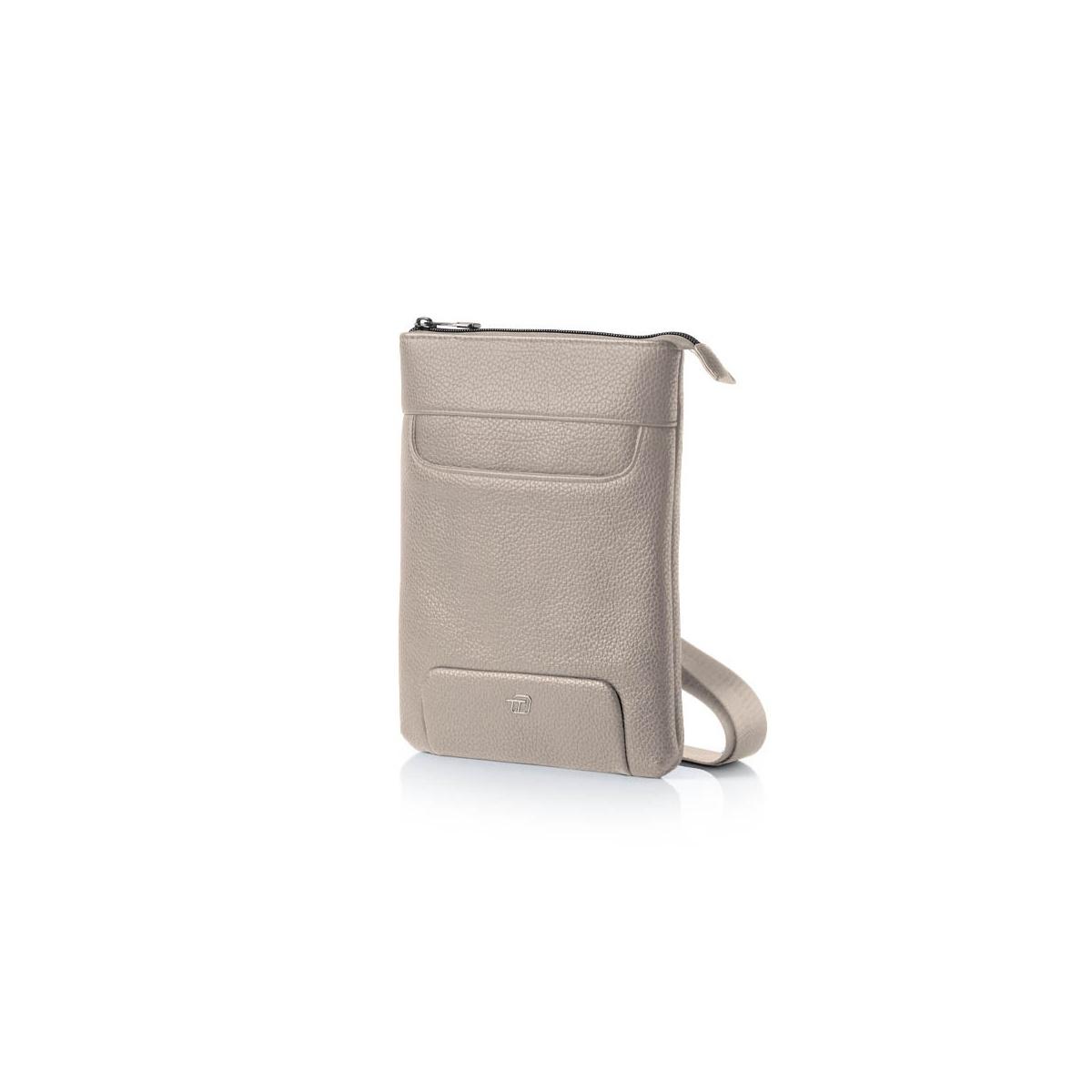 Tracolla minibag gate trended ecopelle ghiaccio