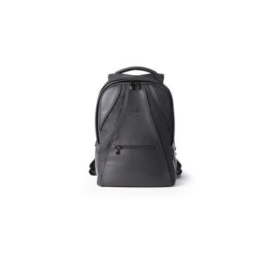Zaino small velvet in similpelle microfibra nero