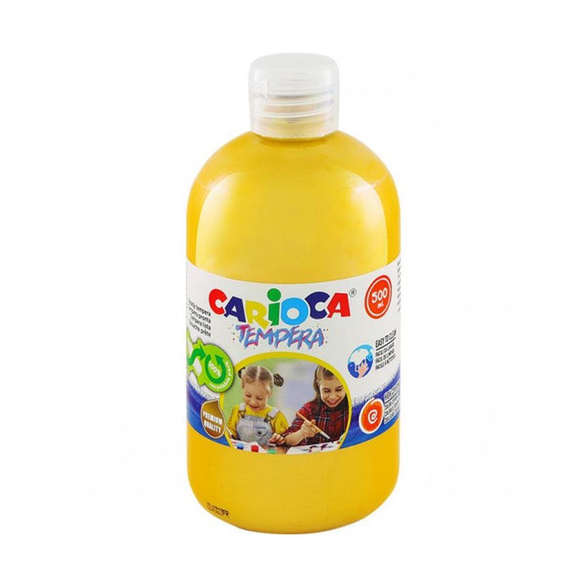 CARIOCA Tempera Pronta 500ml GIALLO PRIMARIO