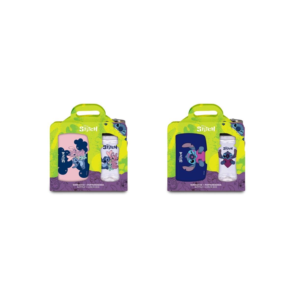 Set borraccia + portamerenda lilo & stitch