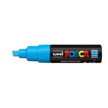 Uni posca punta 8mm azzurro