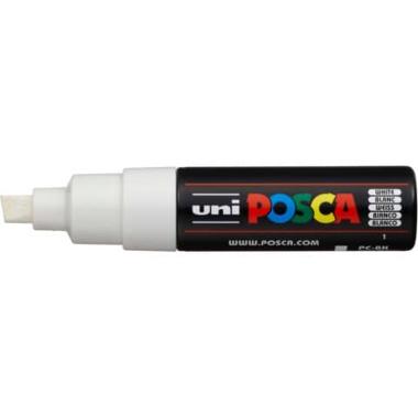 Uni posca punta 8mm bianco