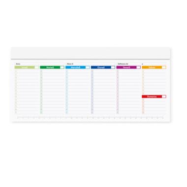 PLANNING DA TAVOLO SETTIMANALE  29,5x14,5 