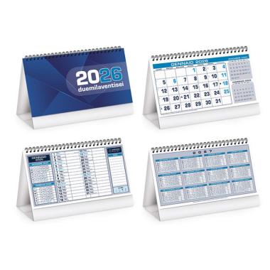 Calendario da tavolo c/spirale.