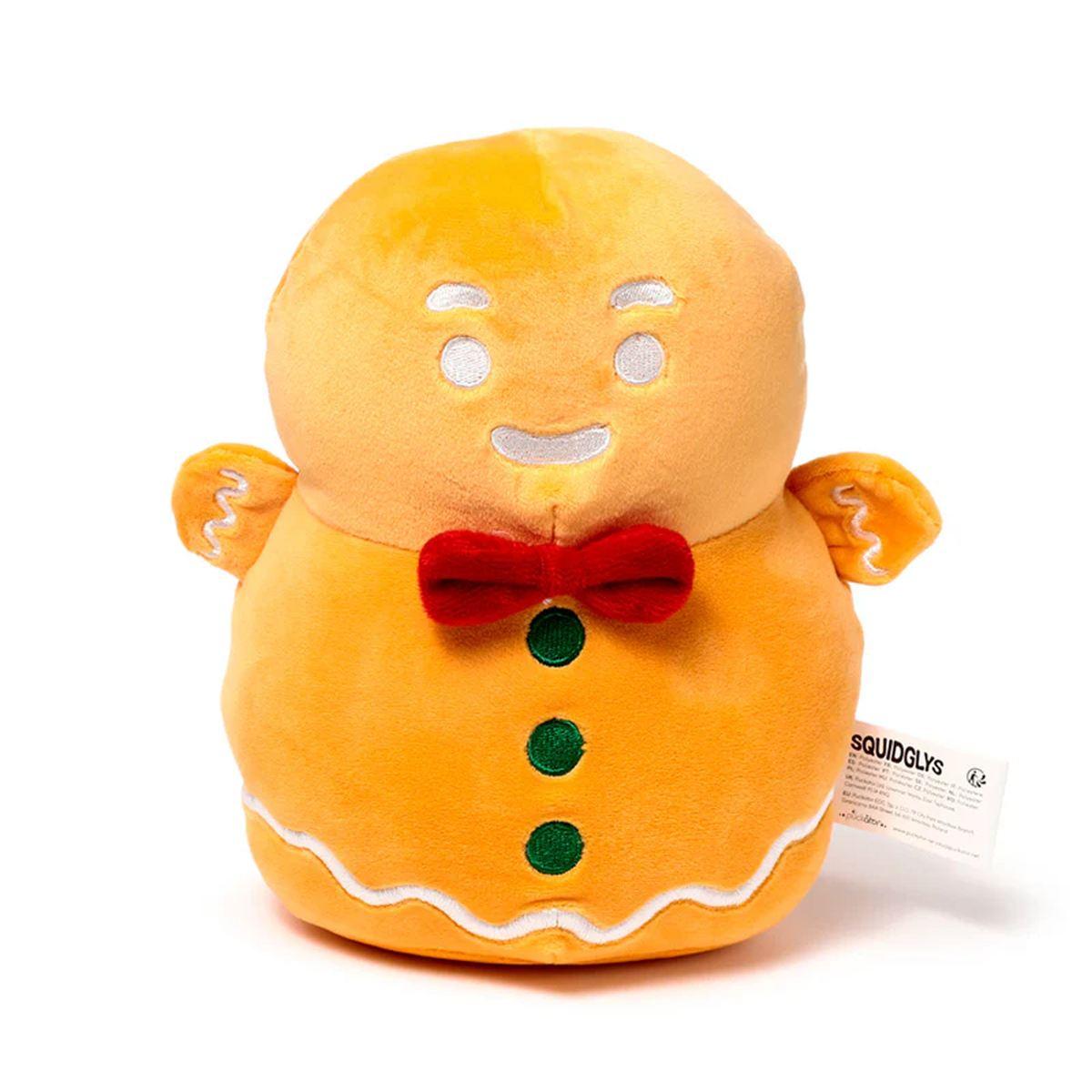 Cuscino peluche natalizio pan di zenzero 23cm