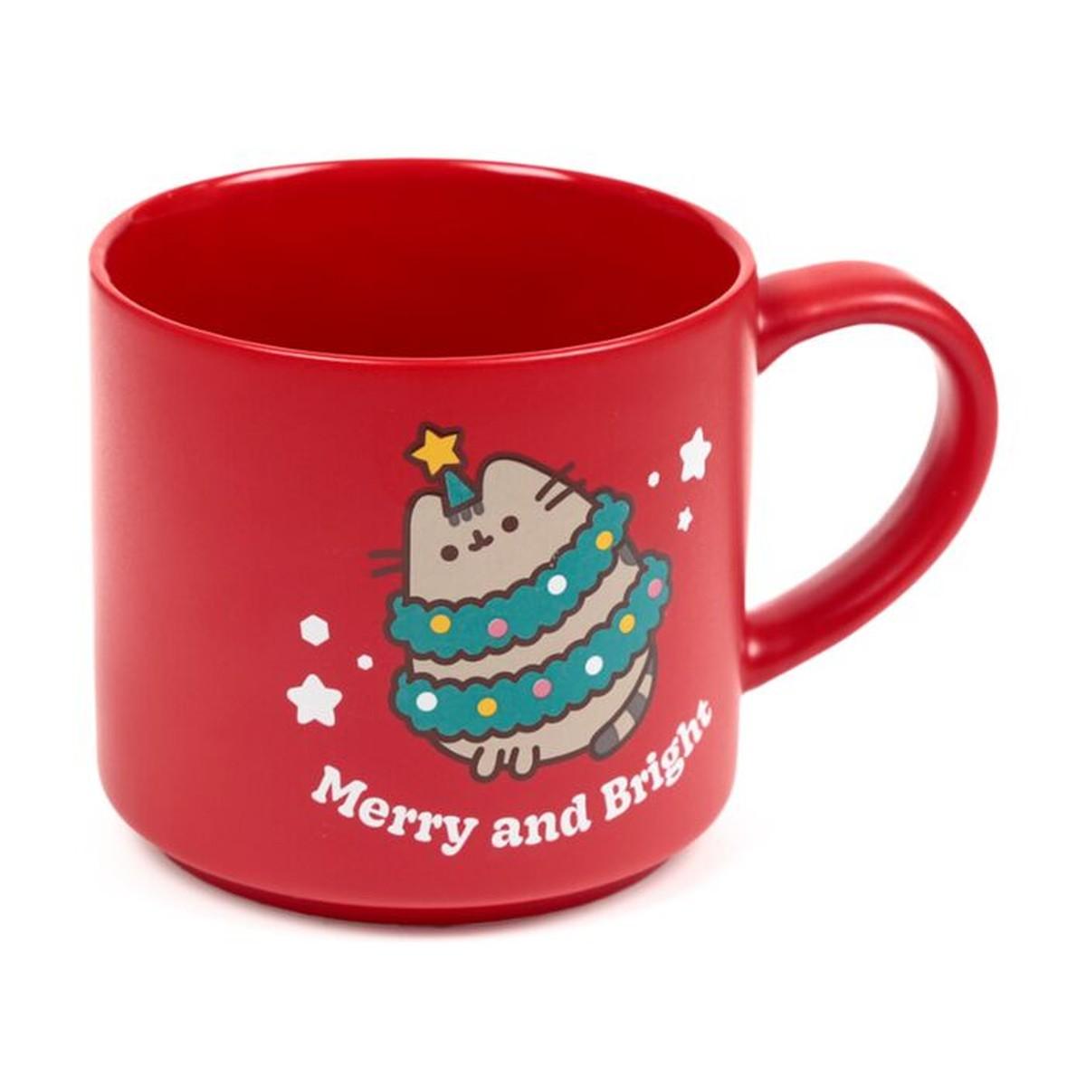 Tazza Natalizia in Porcellana - Pusheen il Gatto - Grande<br />