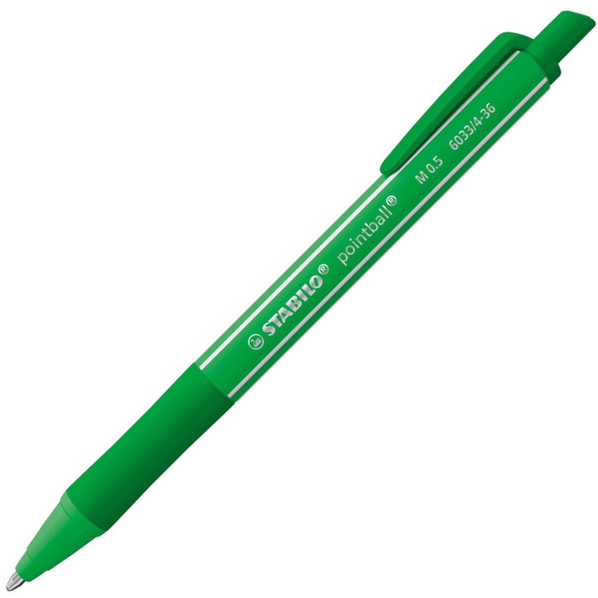 Stabilo pointball colorful 10pz verde