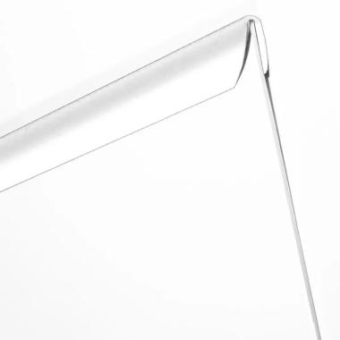 Dorsini in plastica mm9 cf 50 bianco