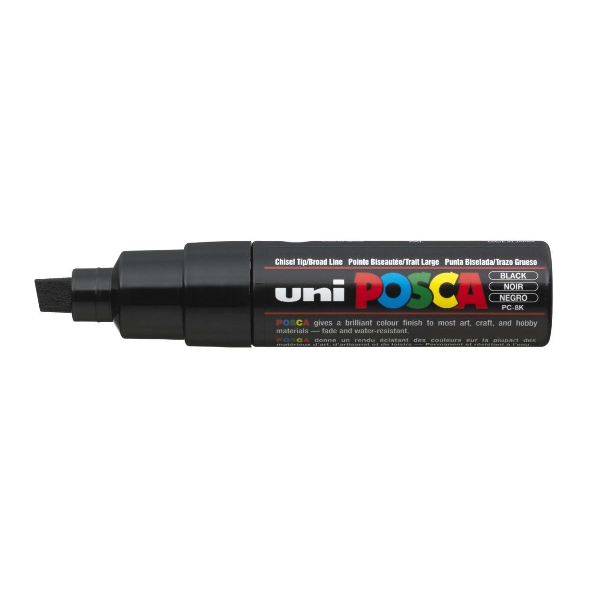Uni posca punta 8mm nero