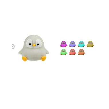 Lampada sagomata silicone pinguino cartomania feel at home 10x12cm