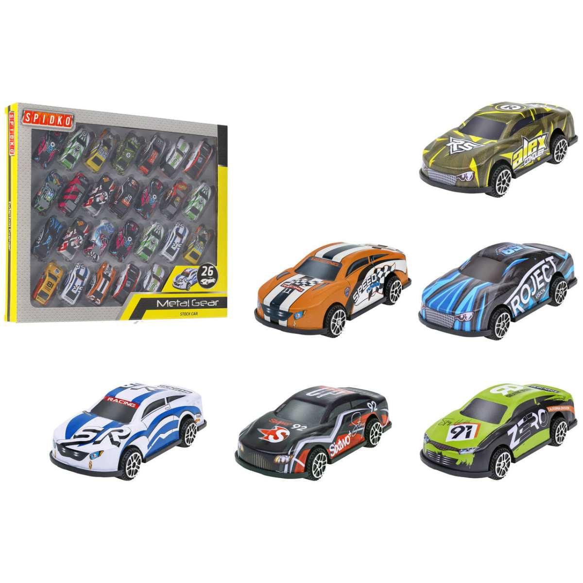 Auto in metallo scala 1:64 26pz