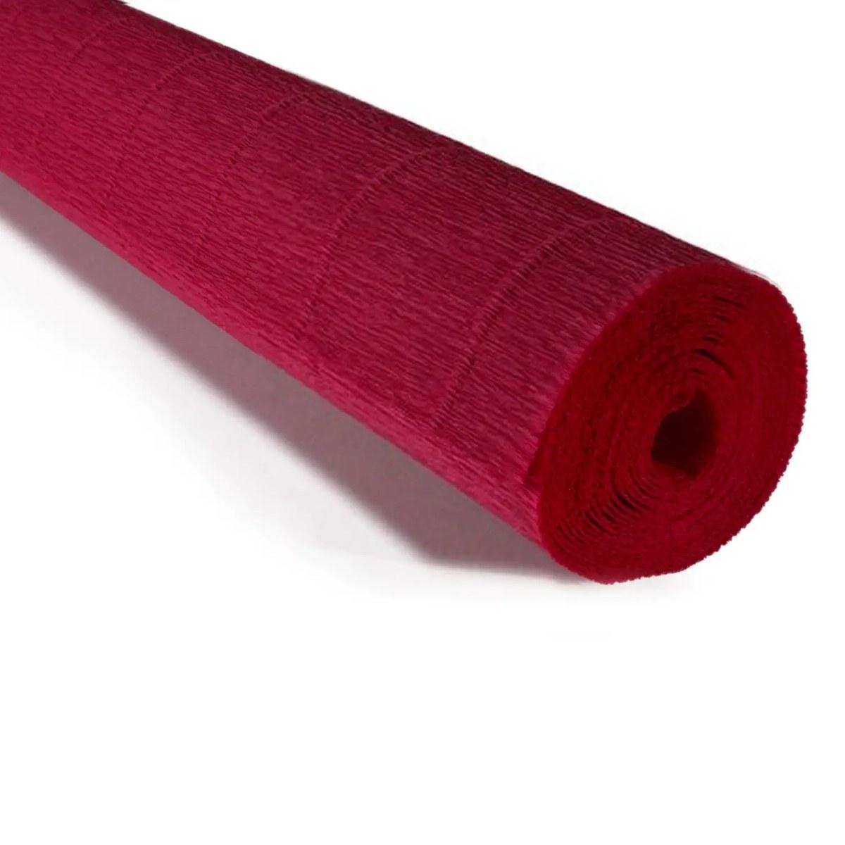 Carta crespa gr 180 pz.5 rosso