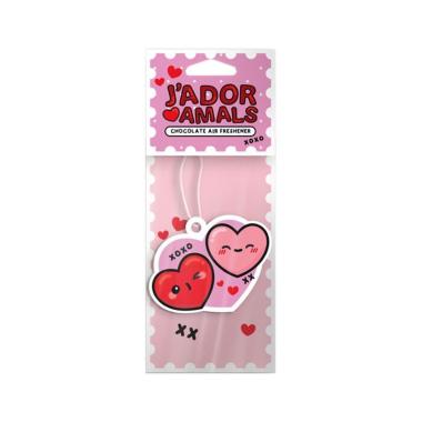 Profumatore per Auto - Cuori - J'Adoramals - Cioccolato CF6