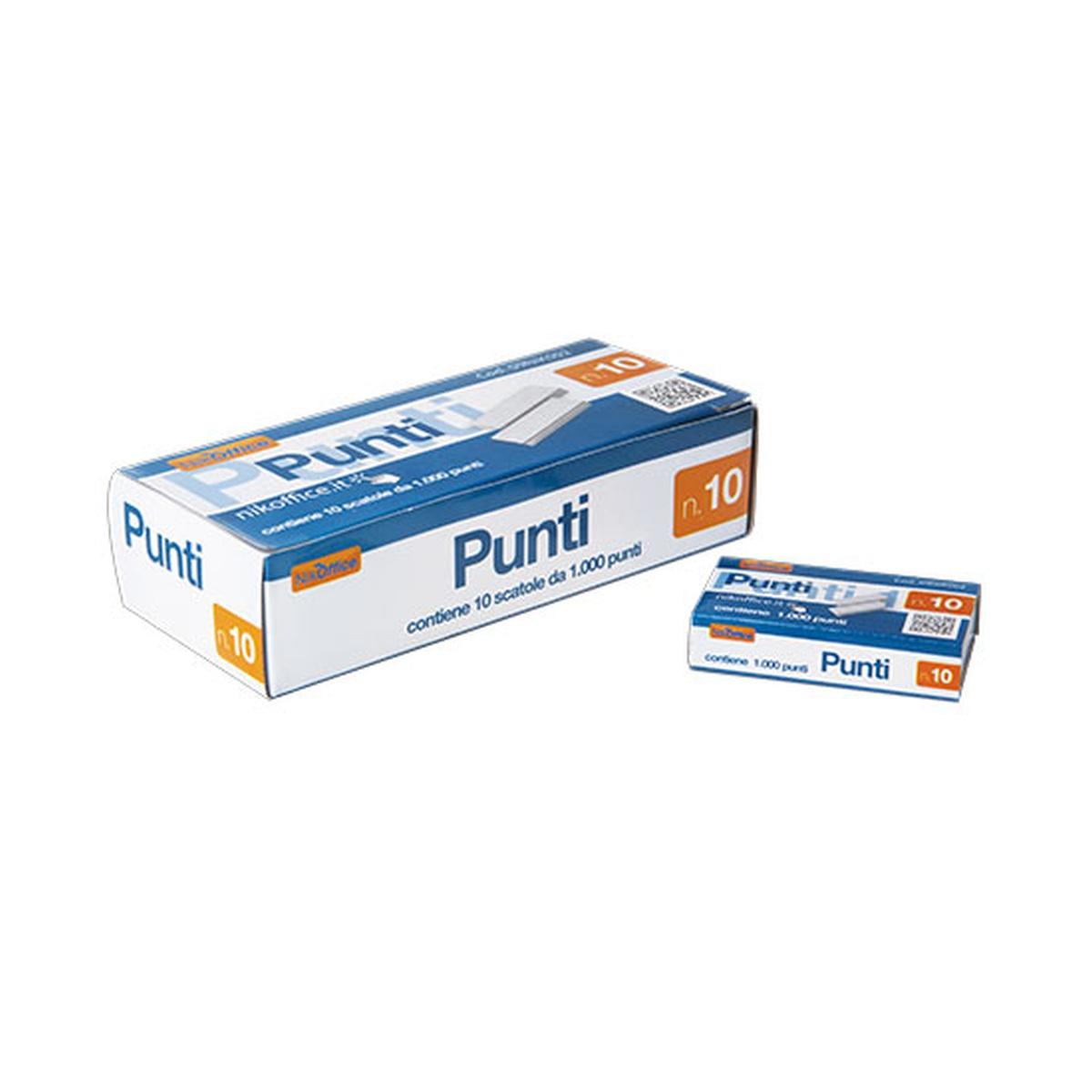 Punti x cucitrice num.10 cf10000 punti