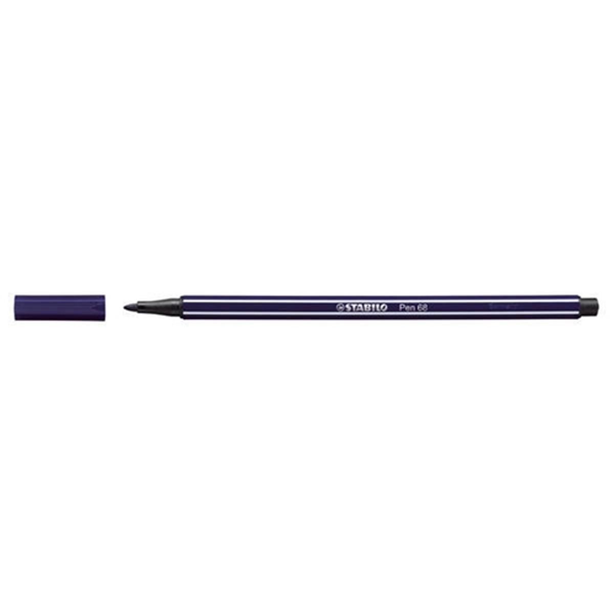 Stabilo pen 68 blu di prussia pz.10