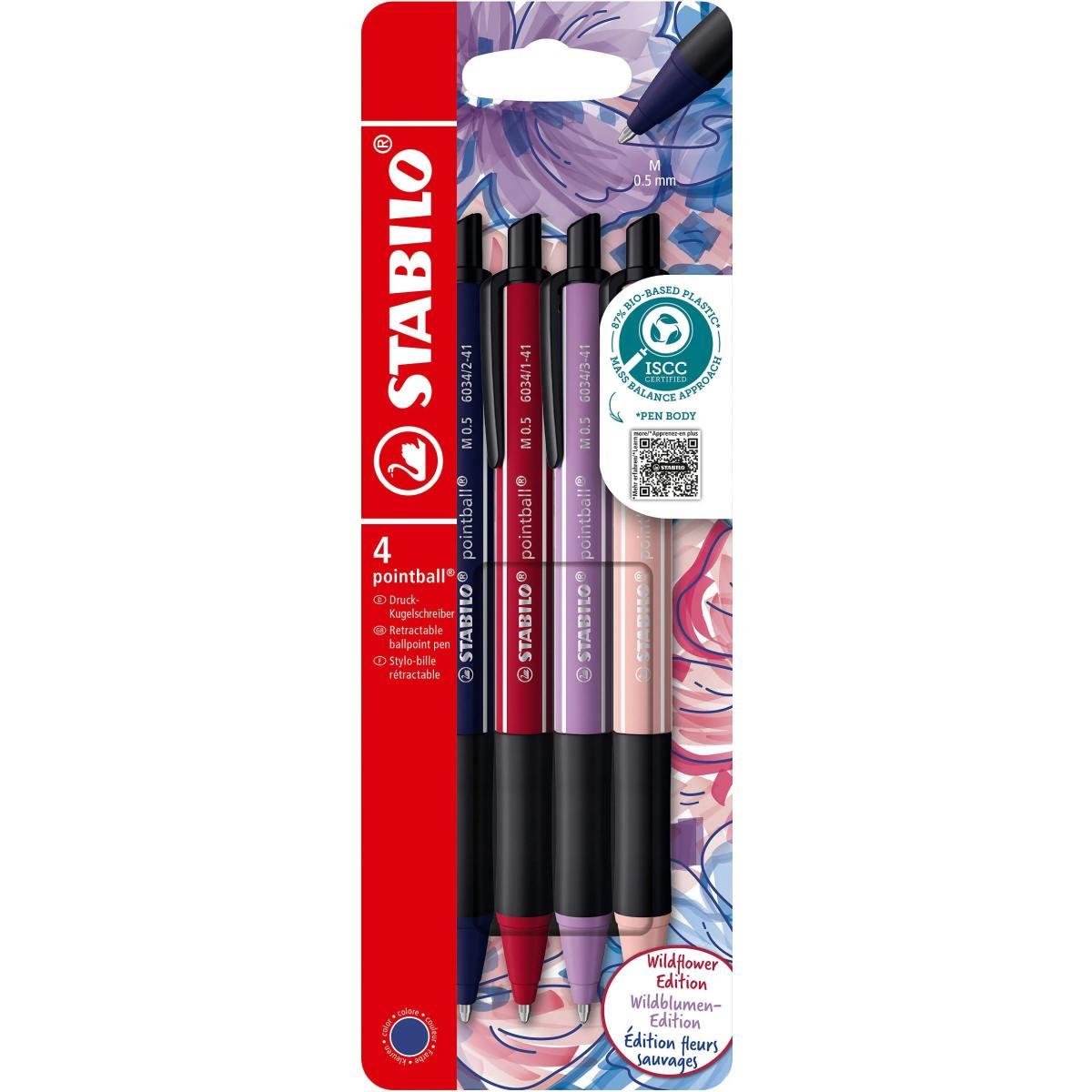 Stabilo pointball nature wildflowers cf4