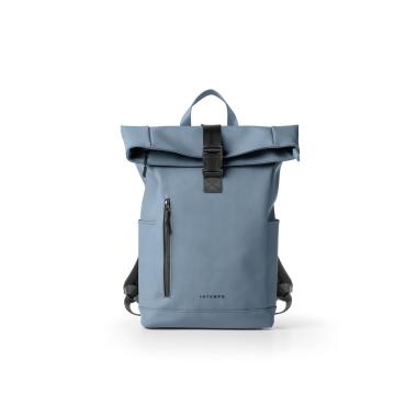 Borsa roll top drop in gomma antipioggia sky blue