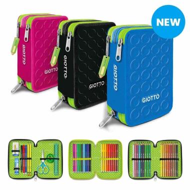 Astuccio giotto 3 zip stilnovo lovers