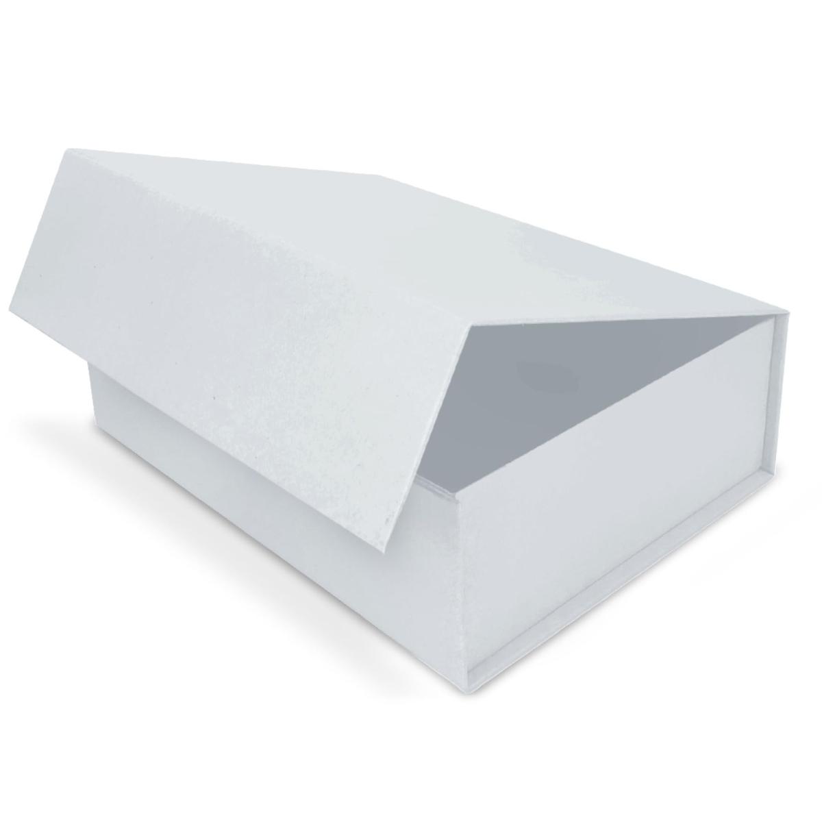 Scatola regalo rigida chiusura magnetica 24x18x10,5cm Bianco