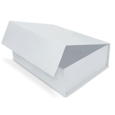 Scatola regalo rigida chiusura magnetica 24x18x10,5cm Bianco