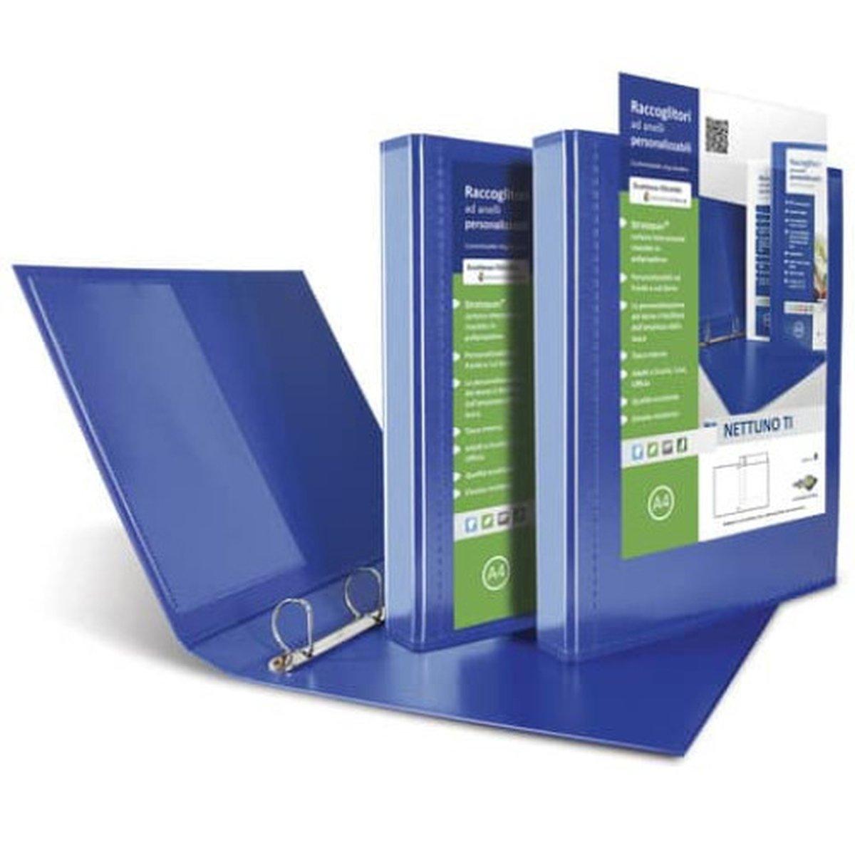 Raccoglitore nettuno ti 80 a4 4d blu
