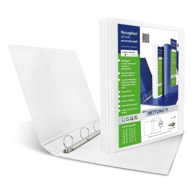 Raccoglitore nettuno ti 65 a4 4d bianco