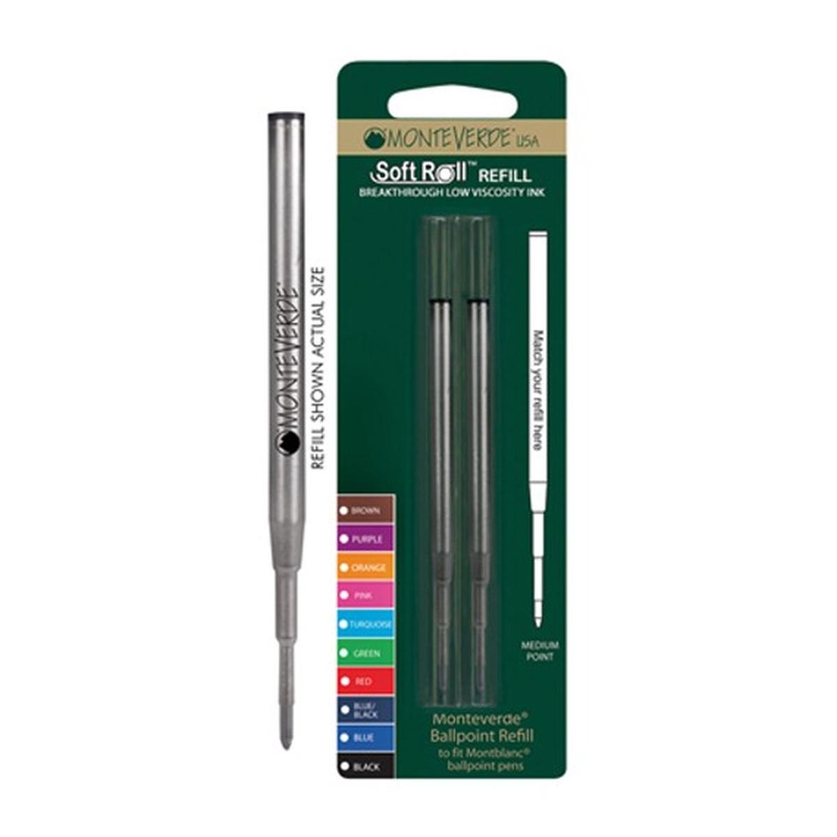 BL.2 REFILL SFERA M NERO MONTEVERDE PER Montblanc