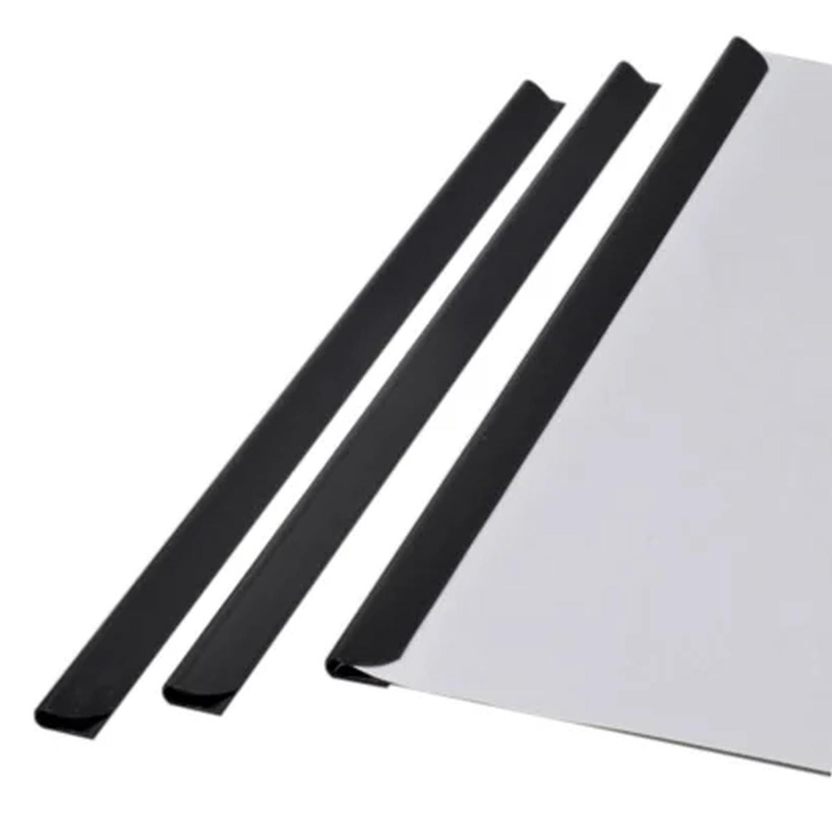 Dorsini in plastica 3mm cf100 nero