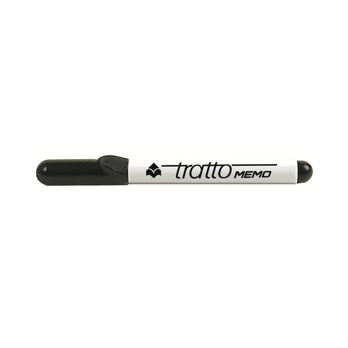 Tratto memo punta tonda cf 12 pz. nero