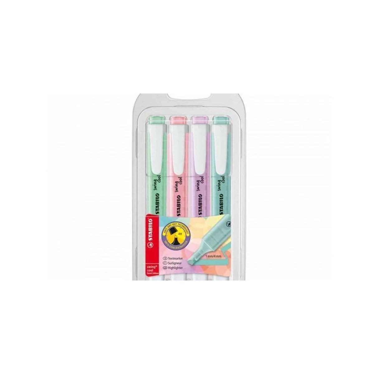 STABILO SWING COOL pastel 4pz