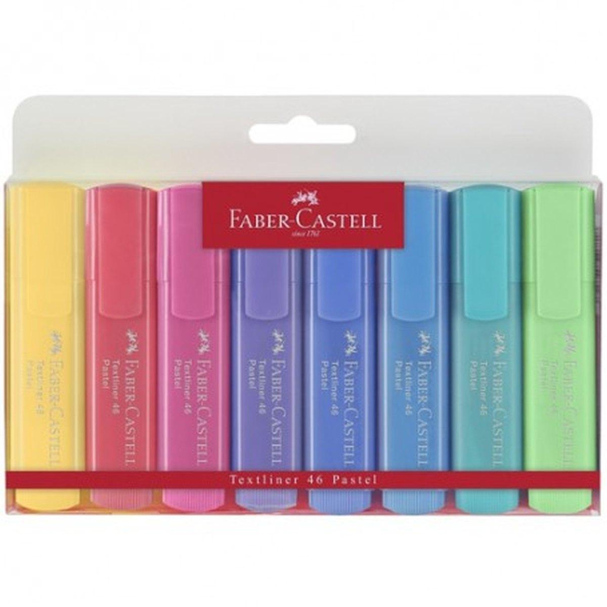 Evidenziatore textliner pastel 46sf set da 8