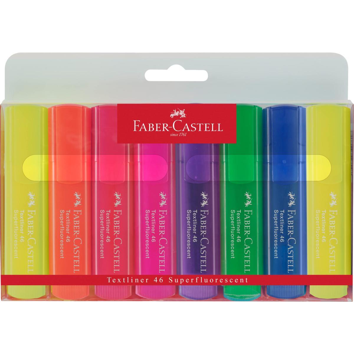 Evidenziatore textliner 46sf set da 8