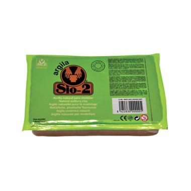Argilla panetto 5kg rosso