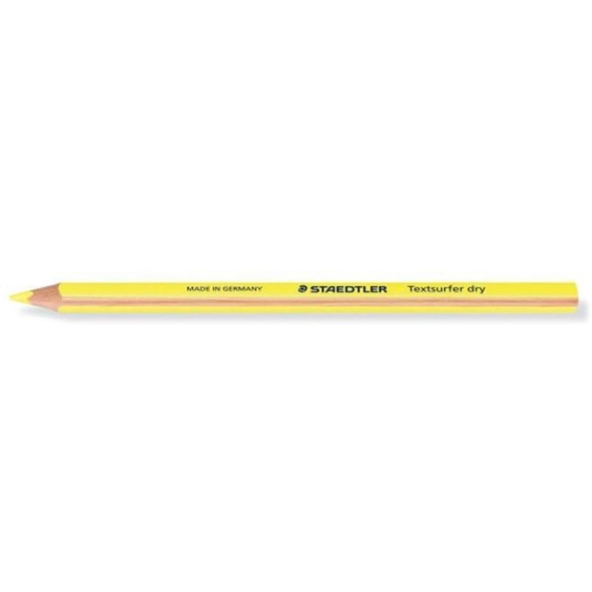 Evidenz. textsurfer dry matita cf.12 pz. giallo