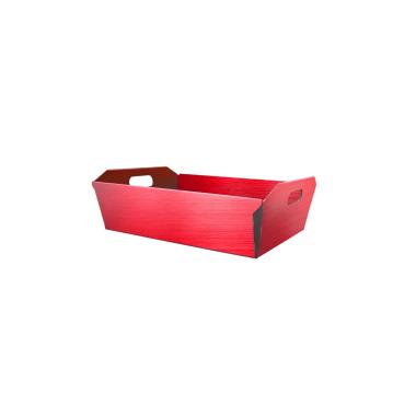 Cesto rosso mtz 34x26x8