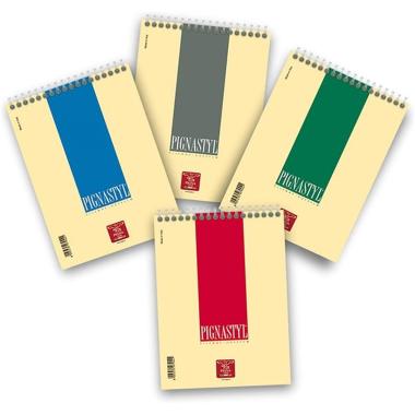 Blocco notes pignastyl spiralato a5 ff.60 80gr 5mm