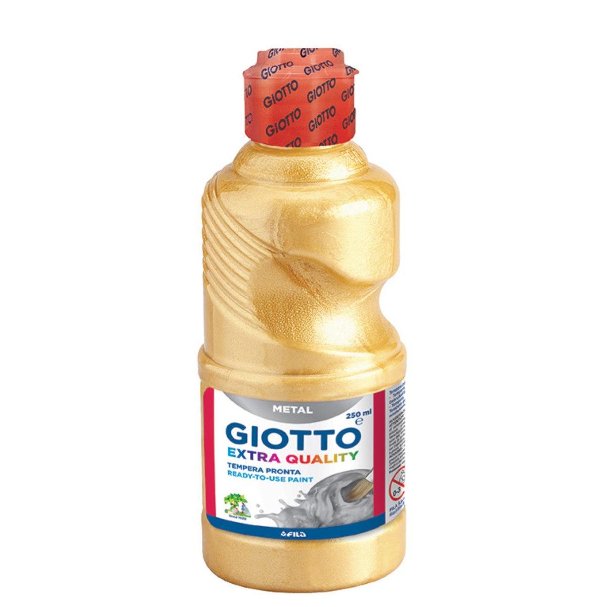 Tempera giotto metal paint ml.250 oro